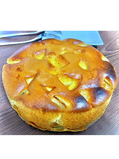 米粉&米油使用簡単りんごケーキBP無し-レシピのメイン写真
