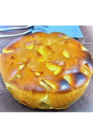米粉&米油使用簡単りんごケーキBP無し-レシピのメイン写真