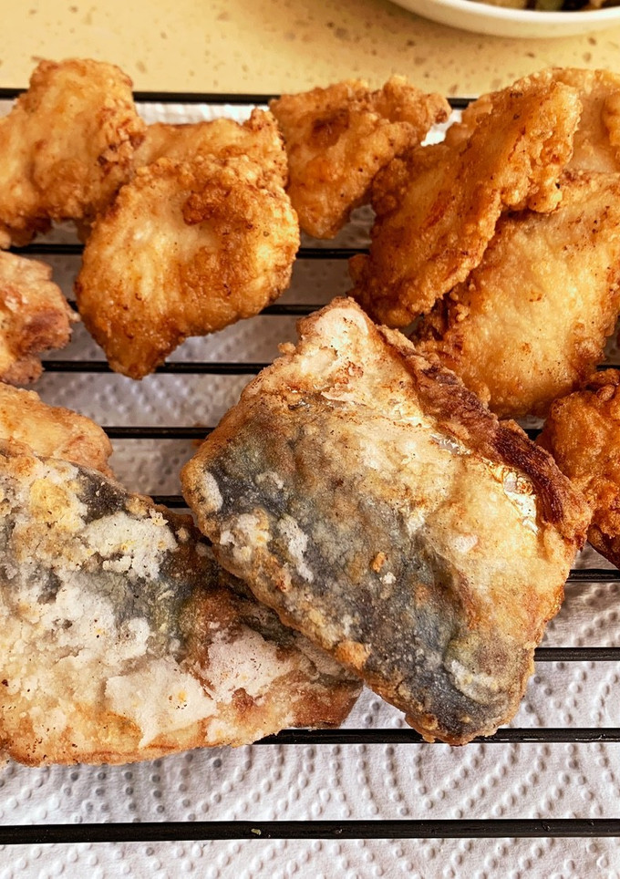 鶏むね肉とサバの唐揚げ（一緒に作る）-レシピのメイン写真