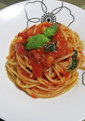 トマトのパスタ-レシピのメイン写真