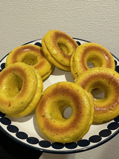 カボチャの焼きドーナツ(離乳食完了期)-レシピのメイン写真