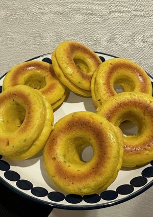 カボチャの焼きドーナツ（離乳食完了期）-レシピのメイン写真