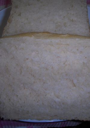 炊飯器で発酵パン基本（食パン①）-レシピのメイン写真