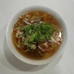梅肉と鶏むね肉のうどん【2人分】-レシピのメイン写真