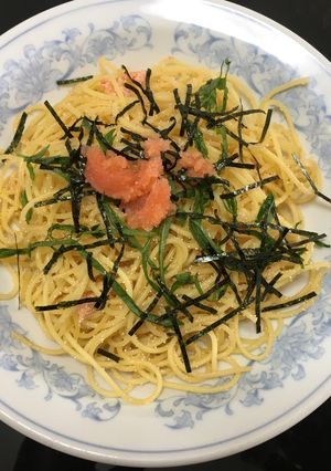 今すぐ食べたい明太子パスタ-レシピのメイン写真