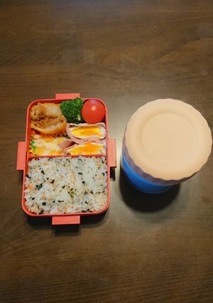 中学生女子弁当2024/02/13-レシピのメイン写真