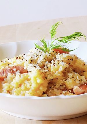 3分de豆乳リゾット☆受験生★夜食☆風邪-レシピのメイン写真