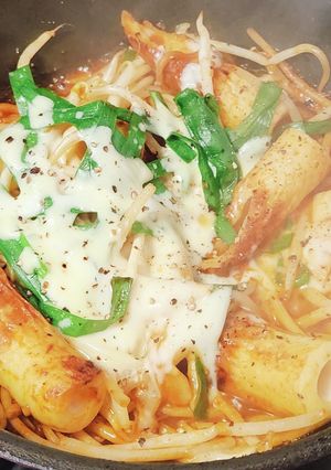 節約☆竹輪&もやし★ヤンニョムチーズ夕食-レシピのメイン写真