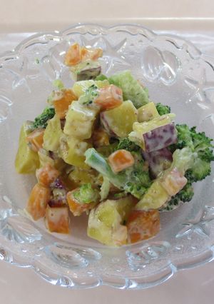 レンチン♪スイートな胡麻和えサラダ-レシピのメイン写真