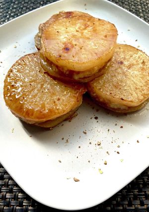 たまり醤油で旨とろ大根挟み焼き-レシピのメイン写真