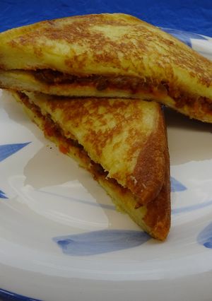 菊芋deフレンチトーストホットサンド-レシピのメイン写真