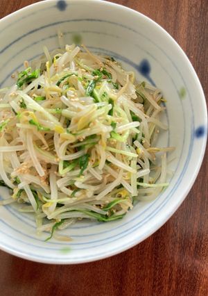 水菜ともやしのナムル-レシピのメイン写真