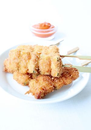 うまっ！な【生ハムズッキーニの串揚げ】-レシピのメイン写真