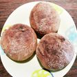 きなことすりごまのアーモンドチーズ丸パン