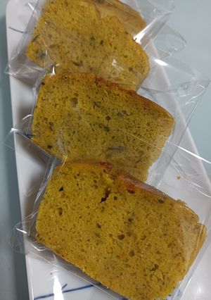 バターなしかぼちゃのパウンドケーキ-レシピのメイン写真