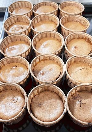簡単★チョコ入りバスク風チーズケーキ-レシピのメイン写真