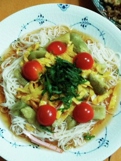 太陽の冷やしそうめん-レシピのメイン写真