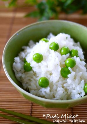 婆ちゃんの豆めし＊翡翠のような豆ごはん-レシピのメイン写真