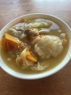 野菜たっぷりすいとん-レシピのメイン写真