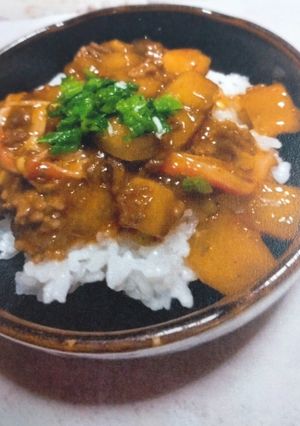 麻婆大根丼　-レシピのメイン写真