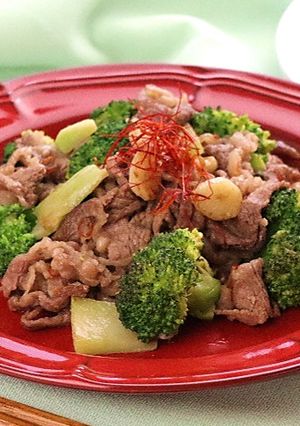 牛肉とブロッコリーの洋風炒め-レシピのメイン写真