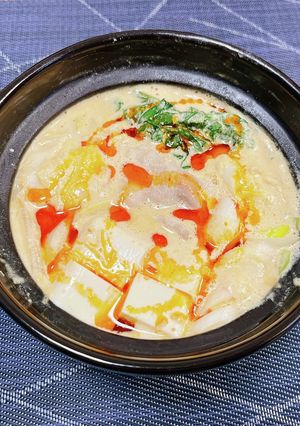 豆乳坦々鍋-レシピのメイン写真