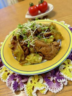 豚肉とキャベツの簡単炒め-レシピのメイン写真