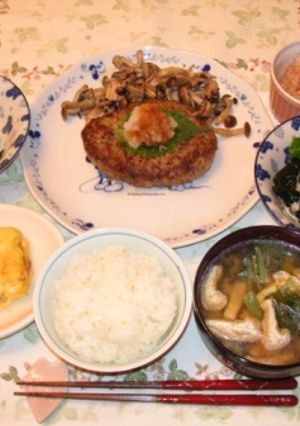 高野豆腐でヘルシーハンバーグ-レシピのメイン写真