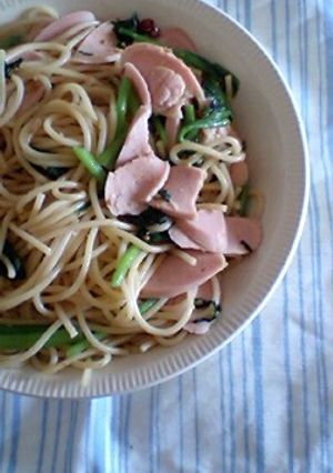 ふりかけで和風パスタ-レシピのメイン写真