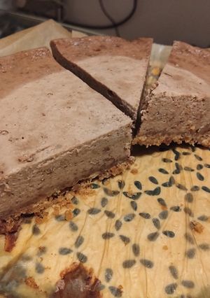 ホットクックみっちり生チョコチーズケーキ-レシピのメイン写真