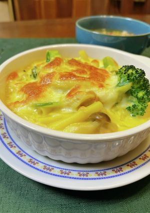 カレー風味のグラタン-レシピのメイン写真