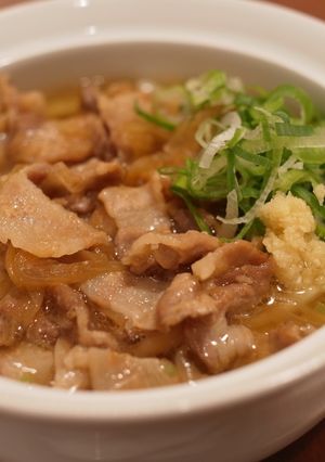 ホットクックで肉うどん-レシピのメイン写真