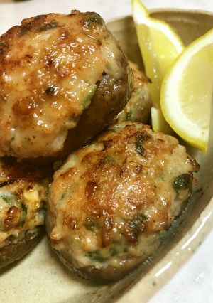 丸ごと椎茸の肉詰め-レシピのメイン写真