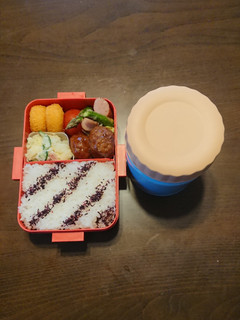 中学生女子弁当2024/02/14-レシピのメイン写真