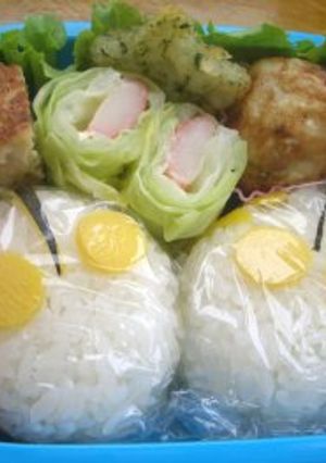お弁当に！簡単ｷｬﾍﾞﾂのｶﾆｶﾏ巻き-レシピのメイン写真