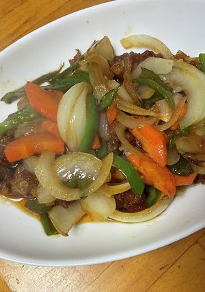 酢豚風野菜炒め-レシピのメイン写真