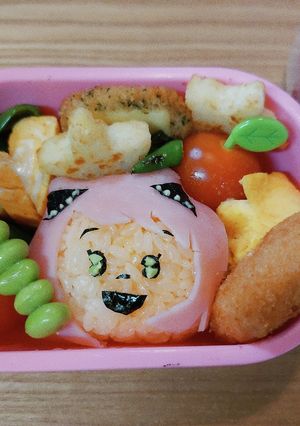 アーニャ風♡キャラ弁　簡単バージョン☆-レシピのメイン写真