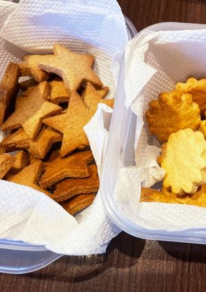 コンベクションオーブンで全粒粉クッキー-レシピのメイン写真