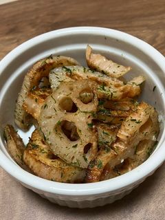 青海苔蓮根チップス-レシピのメイン写真