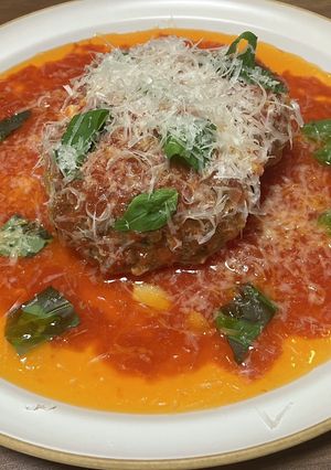 イタリアンハンバーグ-レシピのメイン写真