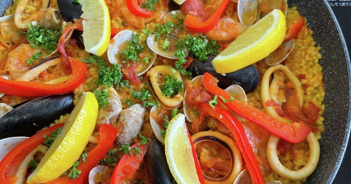 パエリア by 滑川市 【クックパッド】 簡単おいしいみんなのレシピが
