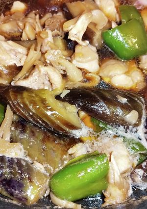 茄子と鶏肉の炒め煮-レシピのメイン写真