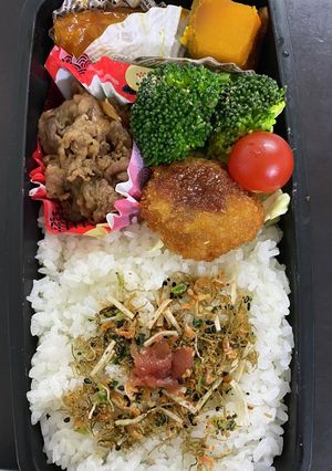 頑張るパパへ73牛肉ごほう弁当-レシピのメイン写真