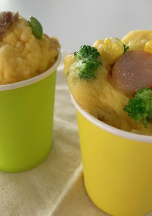 コップ一つで簡単カップケーキ-レシピのメイン写真