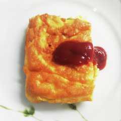 รูปของ ポテトサラダをリメイク♪ポテサラオムレツ