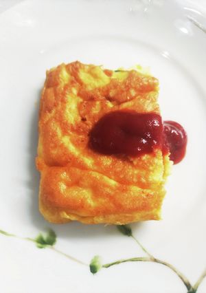 ポテトサラダをリメイク♪ポテサラオムレツ-レシピのメイン写真