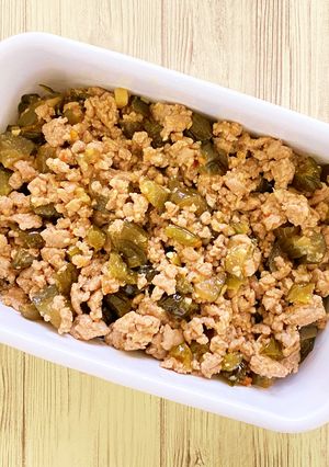 【あっさり味なら漬】電子レンジで肉味噌-レシピのメイン写真