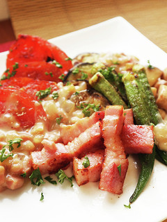 焼き野菜のクリーミーソースがけ-レシピのメイン写真
