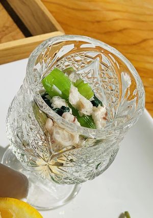 自家製ツナと小松菜のサラダ-レシピのメイン写真