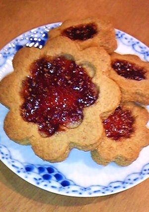 春★イチゴジャムおからくっき～★-レシピのメイン写真